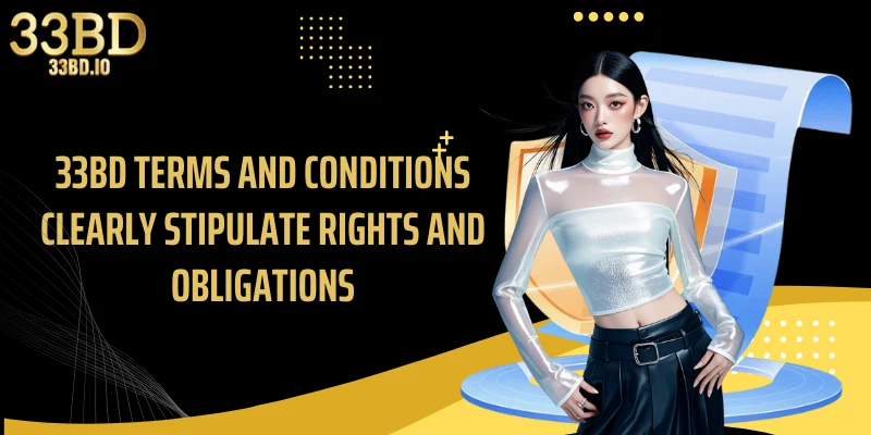 33BD terms and conditions clearly stipulate rights and obligations