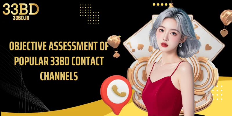 Objective assessment of popular 33BD contact channels